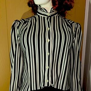 COPY - Vintage blouse black-and-white